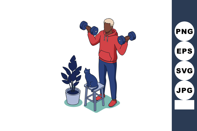 Exercising Clipart Image 11