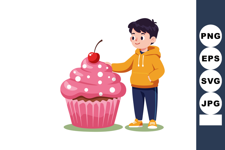 Cupcake Illustration Image 18