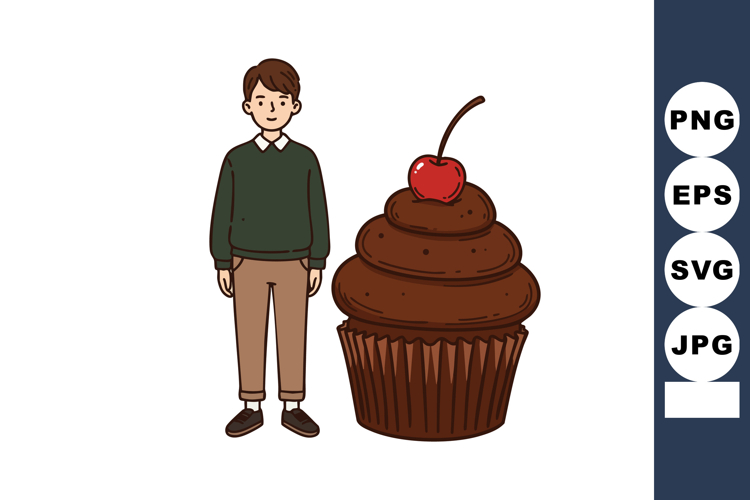 Cupcake Clipart Image 16