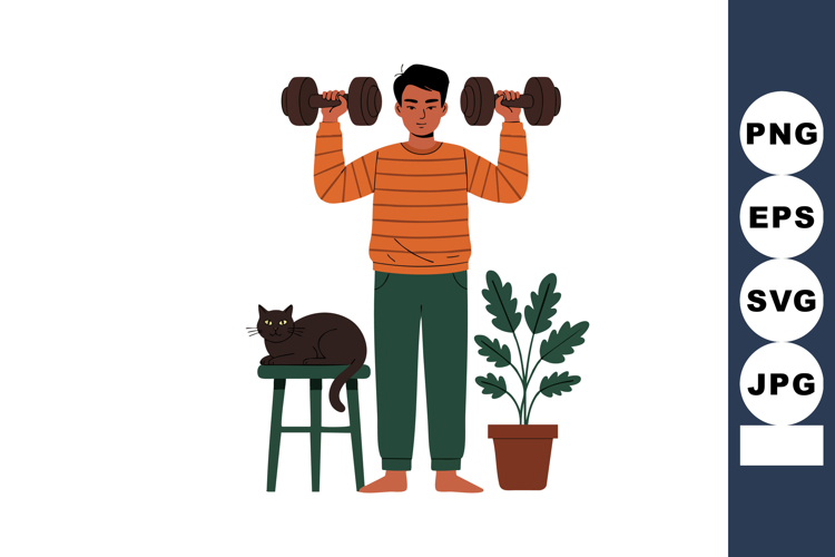 Exercise Clipart Image 10