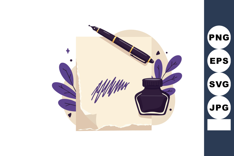 Pen Vector Image 24