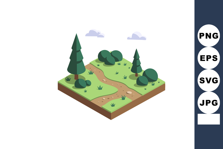 Pine Trees Clipart Image 7