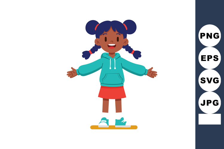 Girl Clipart Image 2