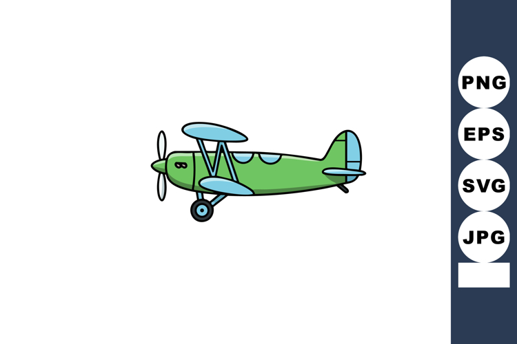 Airplane Clipart Image 6