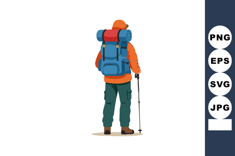 Hiking Clipart Image 4
