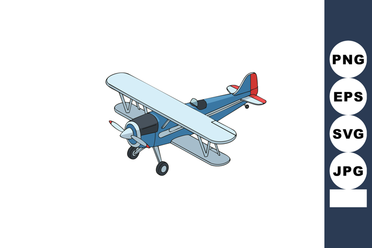 Airplane Clipart Image 9