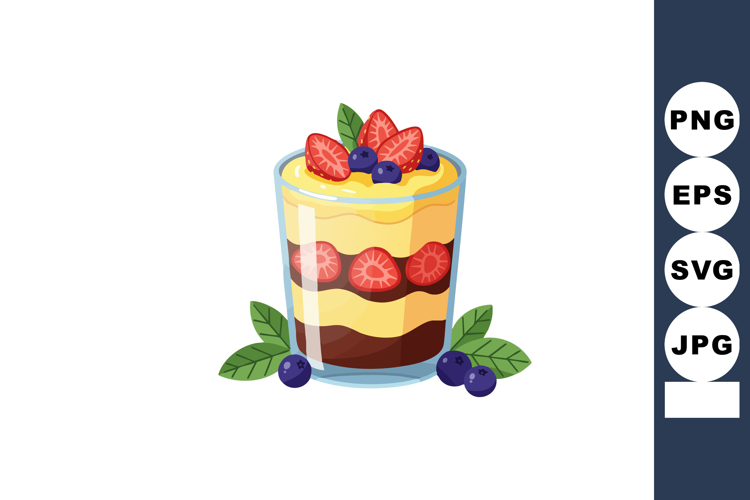 Blueberries Clipart Image 4