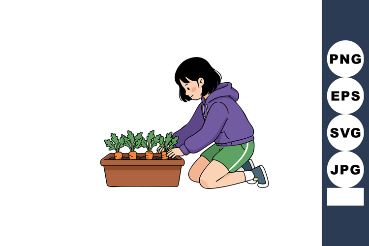Vegetable Garden Clipart Image 21