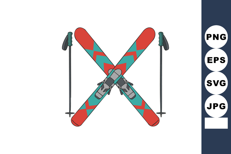 Ski Clipart Image 3