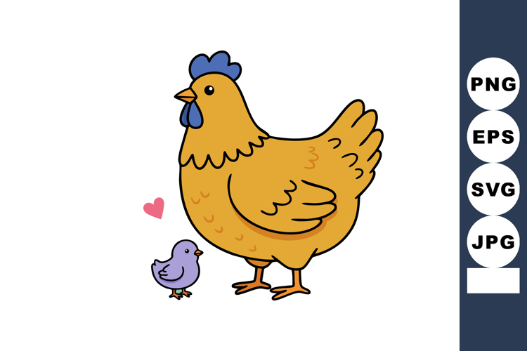 Hen Clipart Image 4