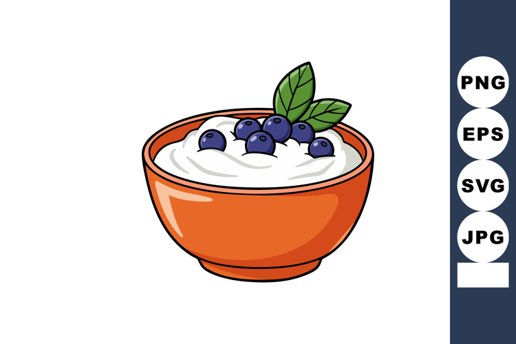 Blueberries Clipart Image 2