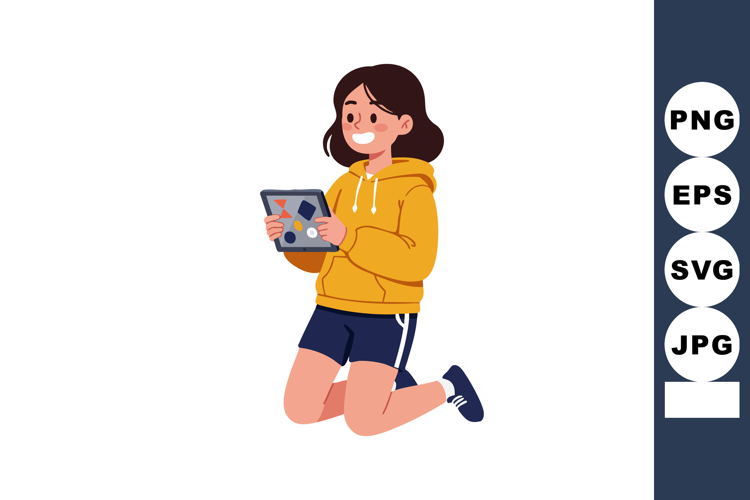 Girl Clipart Image 4
