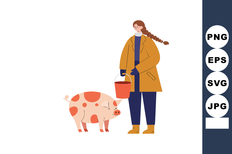 Pig Clipart Image 6