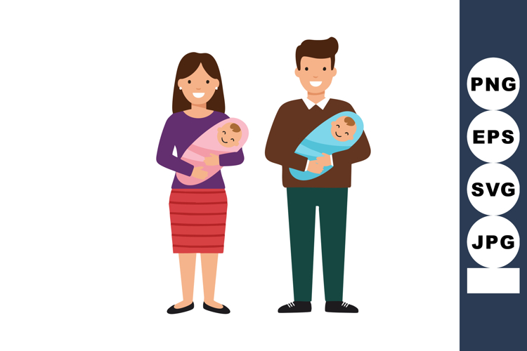 Family Vector Image 12
