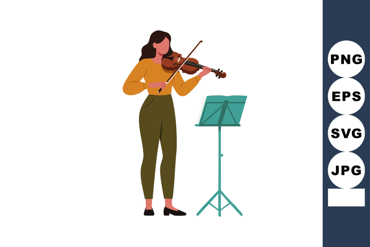 Violin Clipart Image 4