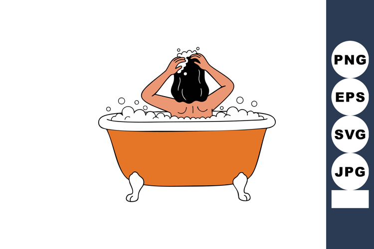 Bathtub Clipart Image 4
