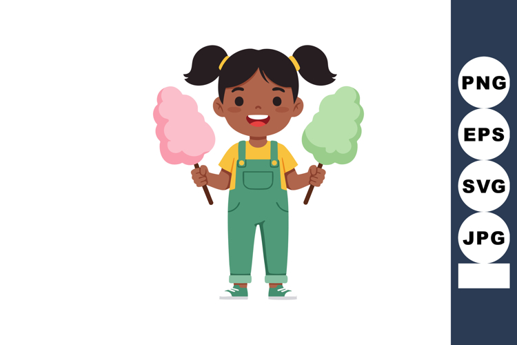 Cotton Candy Clipart