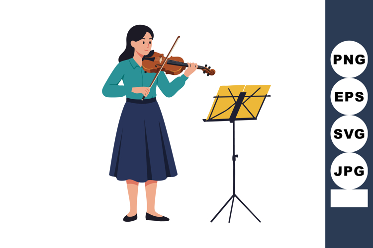 Violin Clipart Image 2