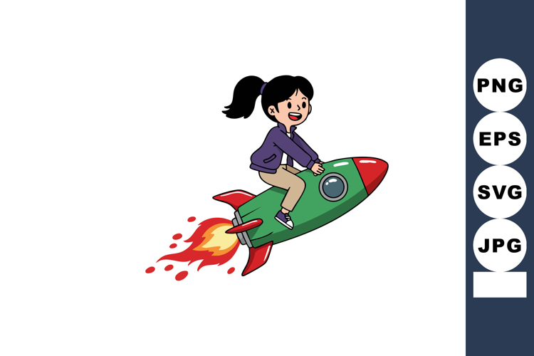 Rocket Clipart Image 3