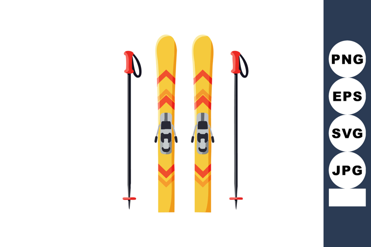 Ski Clipart Image 2