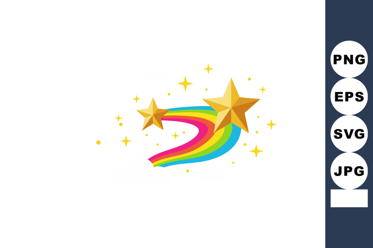 Shooting Star Clipart Image 3