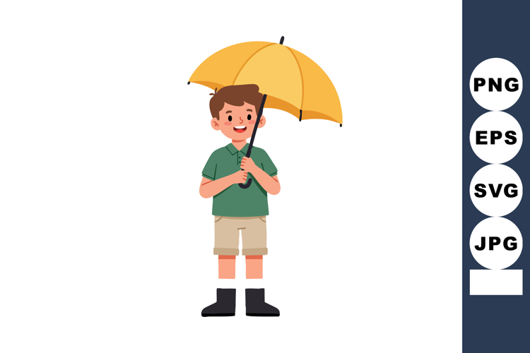 Rain Boots Clipart Image 12