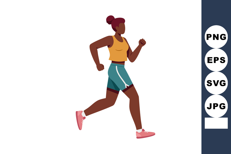 Running Shoe Clipart Image 20