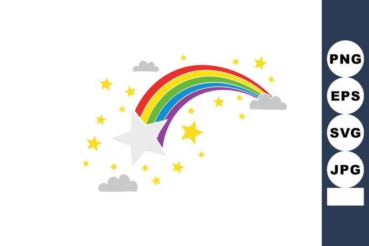 Shooting Star Clipart Image 2