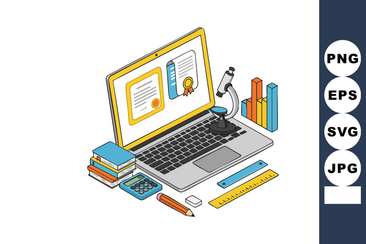 Certificate Clipart Image 11