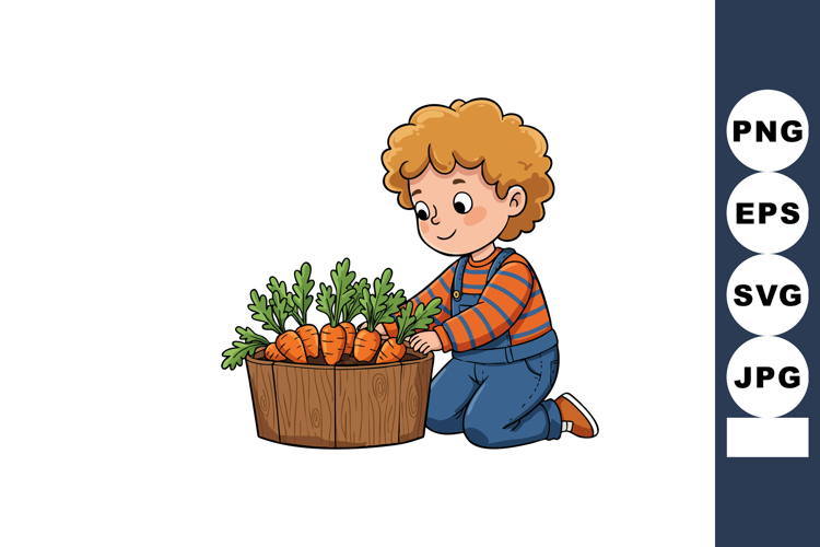 Vegetable Garden Clipart Image 22