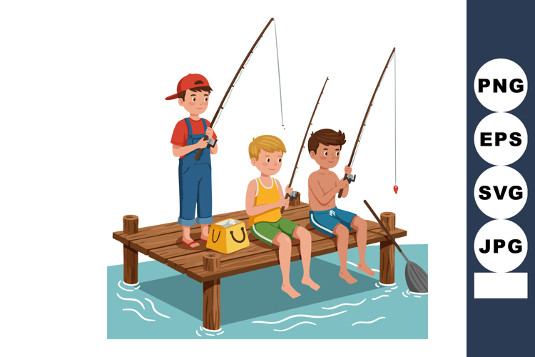 Fishing Rod Clipart Image 3