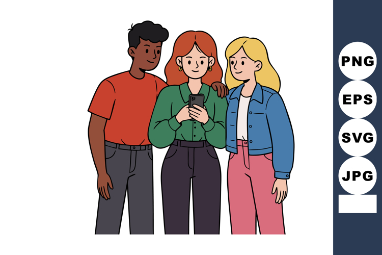 Friends Clipart Image 18