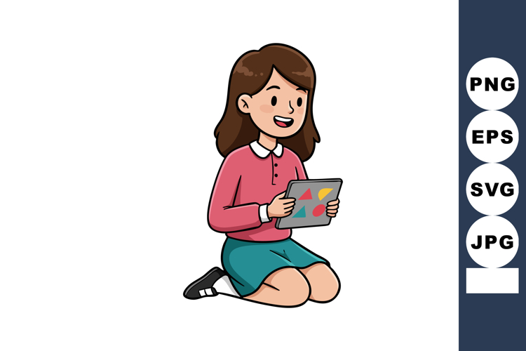 Girl Clipart Image 5