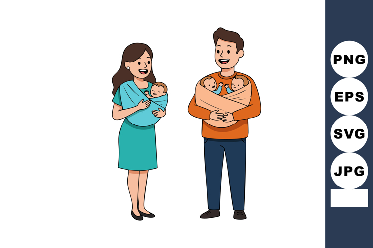 Newborn Clipart Image 8