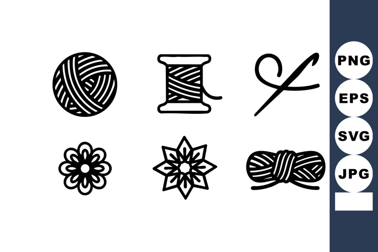 Knitting Clipart Image 12