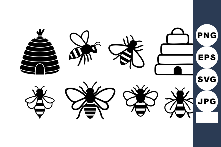 Beehive Clipart Image 6