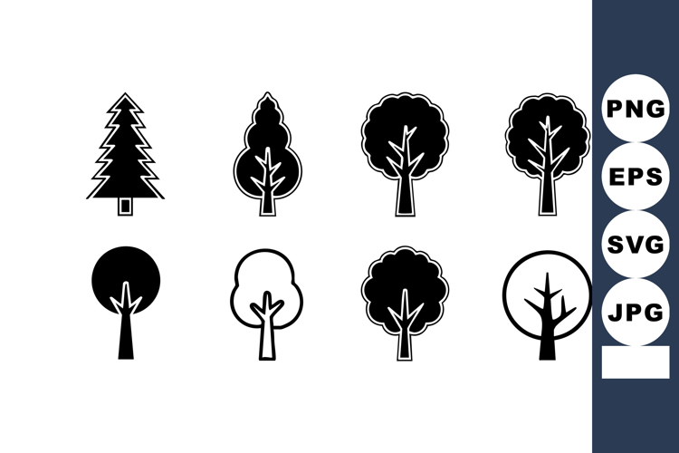 Tree Silhouette Vector Image 15