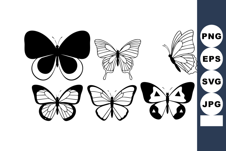 Flying Butterfly Clipart