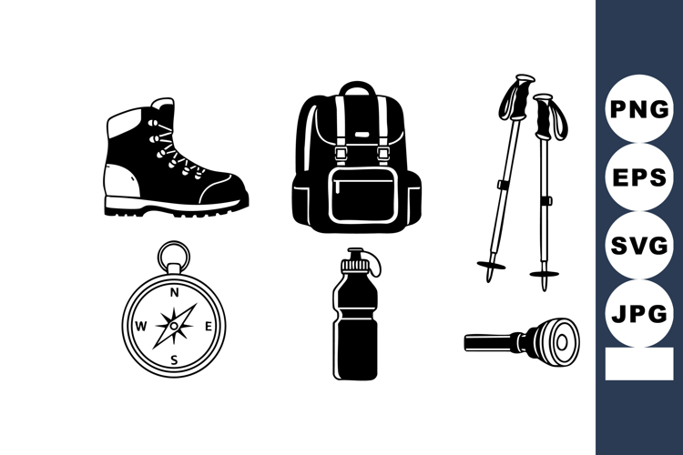 Hiking Clipart