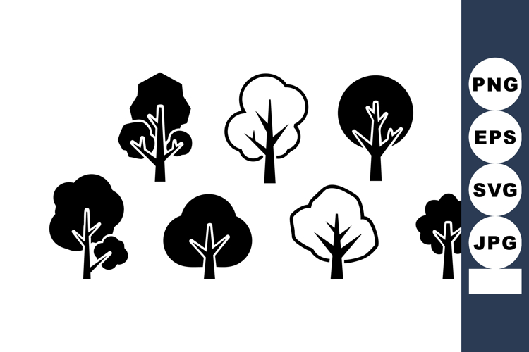 Tree Silhouette Vector Image 14