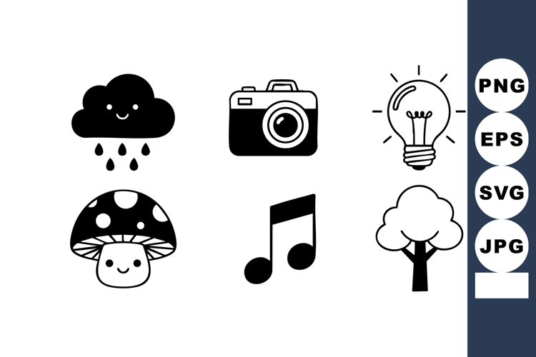 Cloud With Rain Clipart Image 13