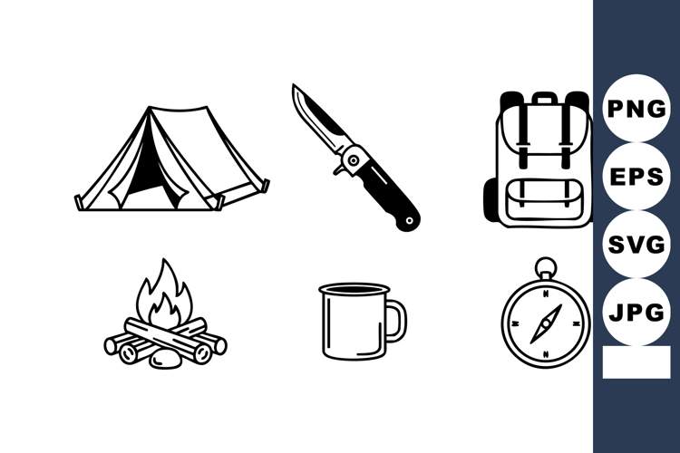 Camping Clipart Image 3