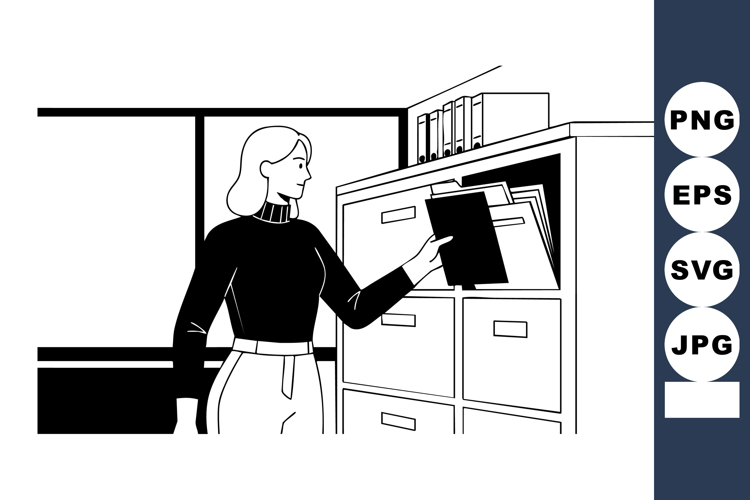  Woman Clipart Image 3