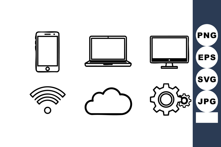 Smartphone Clipart Image 3