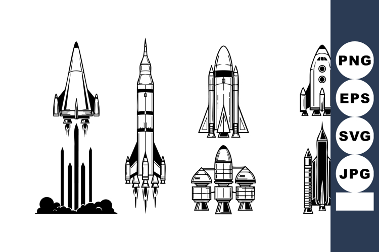Rocket Clipart Image 7