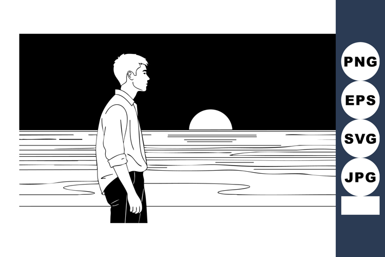 Sunset Clipart Image 9