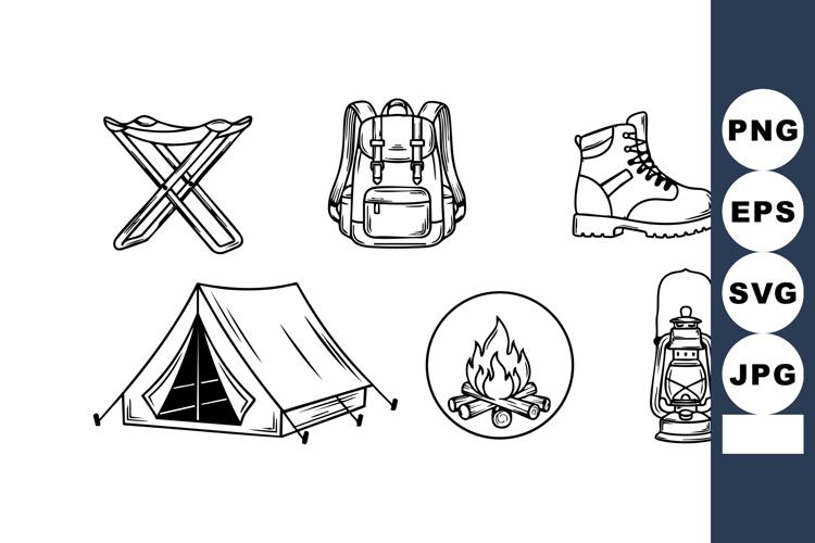 Camping Clipart Image 4