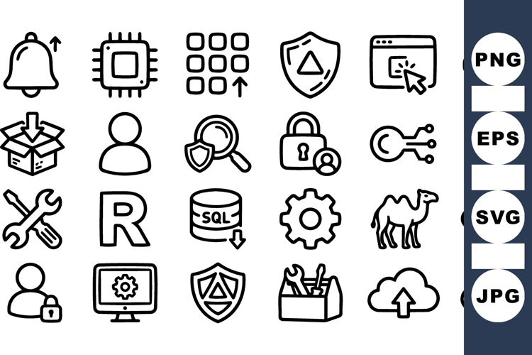 Cyber Security Icons Image 6