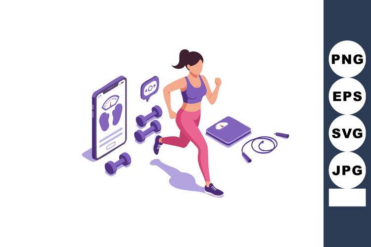 Dumbbells Clipart Image 8