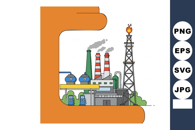Factory Clipart Image 17